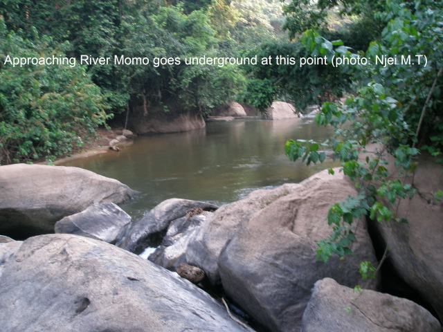 River Momo submerges (Tiben, Batibo,Cameroon)